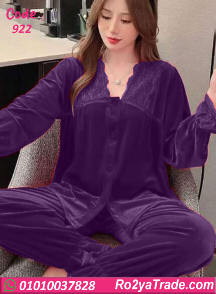 بيجامة حريمي شتوي بيج سايز