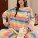 بيجامة حريمي شتوي بيج سايز