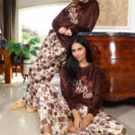 ترنج شتوي قطيفة نسائي