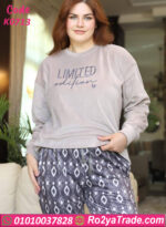 ترنج بيج سايز, ترنج قطيفة, شتوي حريمي, ملابس بيت بيج سايز, Homewear Plus Size, ترينجات مقاسات كبيرة, لبس بيت مريح, موضة الشتاء