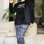 ترنج بيج سايز, ترنج قطيفة, شتوي حريمي, ملابس بيت بيج سايز, Homewear Plus Size, ترينجات مقاسات كبيرة, لبس بيت مريح, موضة الشتاء