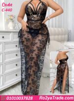 لانجري دانتيل طويل