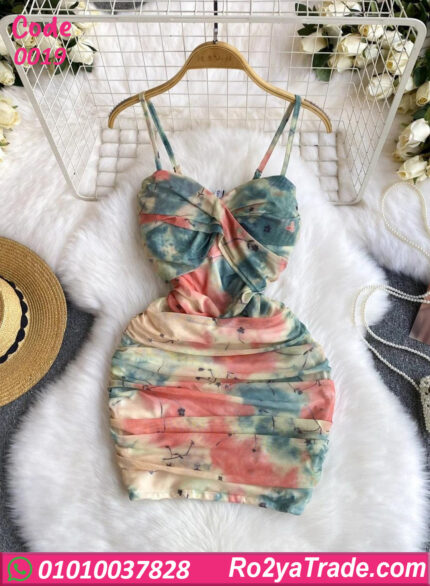 دريس صيفي قصير مشجر