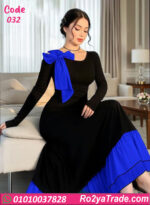 دريس صيفي طويل أسود