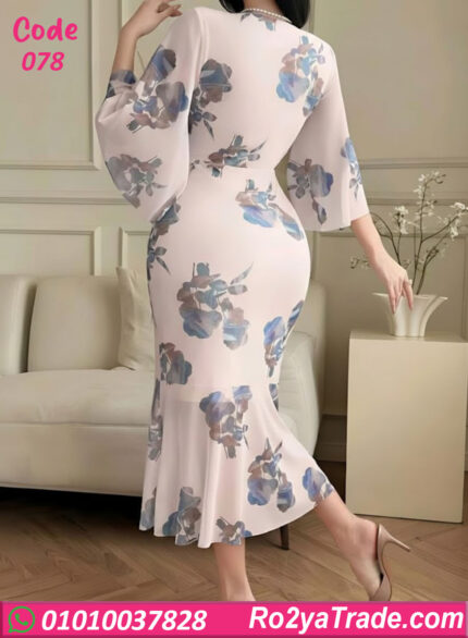 دريس صيفي طويل وردي