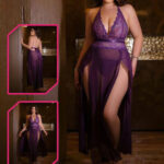 لانجري طويل دانتيل