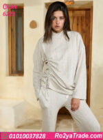 بيجامة شتوي حريمي قطعتين