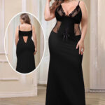 لانجري طويل بلس سايز