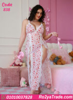 لانجري طويل قلوب بيج سايز