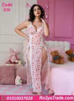 لانجري طويل قلوب بيج سايز