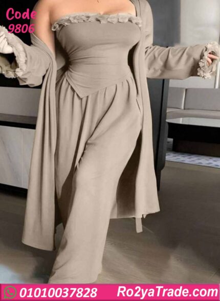 بيجامة حريمي صيفي بيج سايز