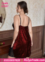 لانجري قطيفة قصير بيج سايز