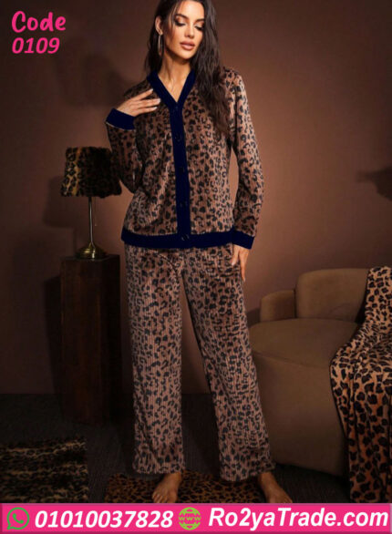 بيجامة تايجر شتوي حريمي