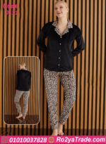 بيجامة تايجر شتوي حريمي