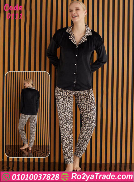 بيجامة تايجر شتوي حريمي