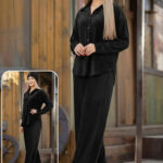 بيجامة بيتي شتوي حريمي