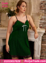 لانجري بليسيه دانتيل قصير