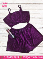 هوت شورت قطيفة حريمي