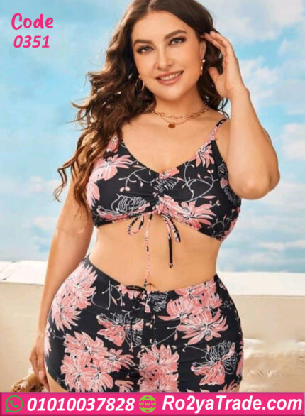 لانجري مثير بيج سايز قطعتين