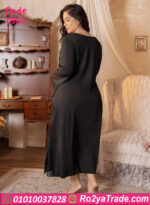 لانجيري طويل بيج سايز خمري