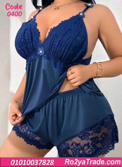 لانجري مثير بيج سايز قطعتين