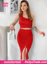 طقم ميني جيب حريمي أسود