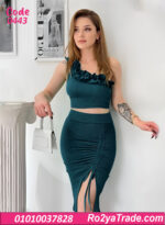 طقم ميني جيب حريمي أسود