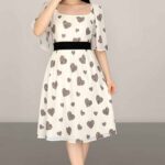 فستان بيتي قلوب