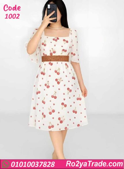 فستان بيتي قلوب