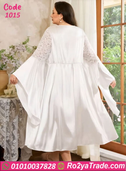 لانجري طويل أبيض