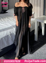 لانجري شيفون طويل