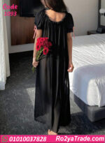 لانجري شيفون طويل