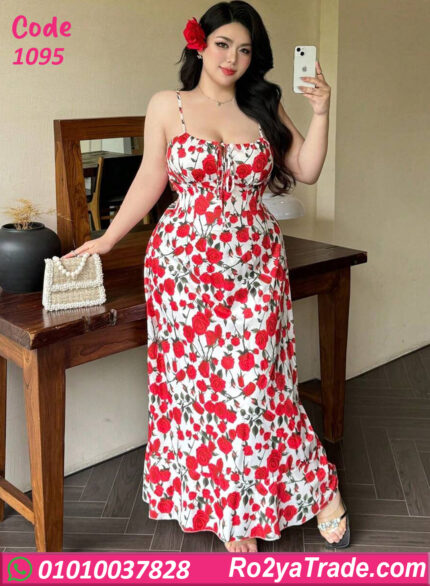 لانجري احمر طويل