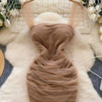 دريس شيفون قصير