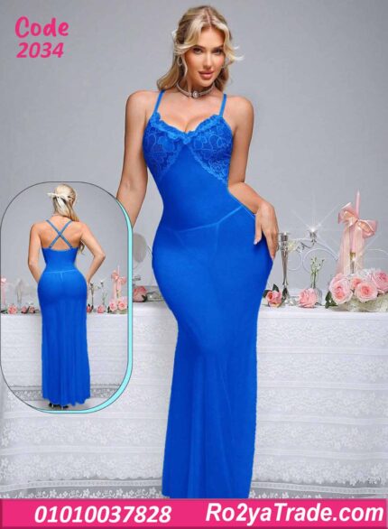 لانجري طويل دانتيل