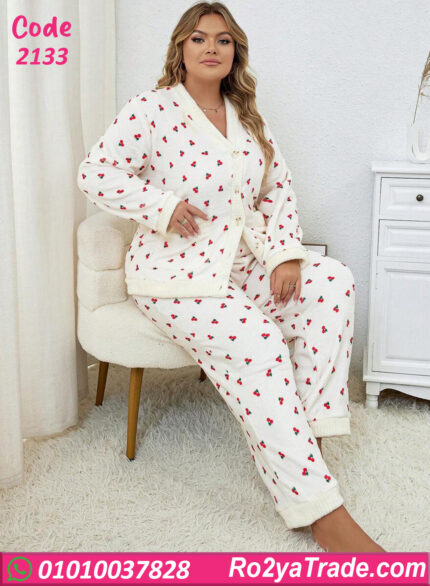 بيجامة شتوي حريمي بيج سايز