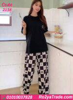 بيجامة وترنج حريمي صيفي