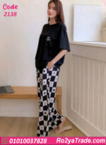 بيجامة وترنج حريمي صيفي