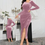 دريس قطيفة شتوي طويل