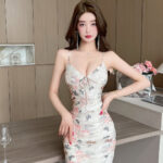 لانجري قصير ورد