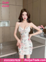 لانجري قصير ورد