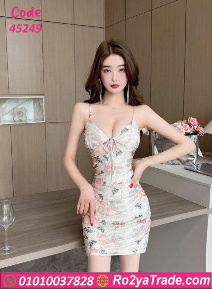 لانجري قصير ورد