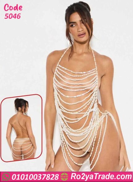 لانجري خرز لؤلؤ مثير