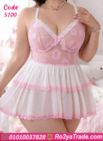 لانجري وردي قصير