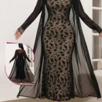 دريس صيفي طويل شبك