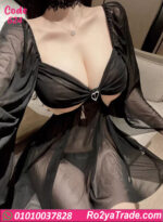 لانجري شيفون قصير