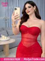 لانجري طويل شيفون