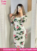 دريس صيفي طويل ورد