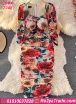 دريس صيفي طويل ورد