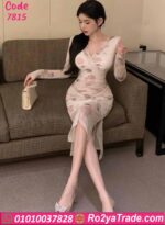 دريس صيفي طويل ورد